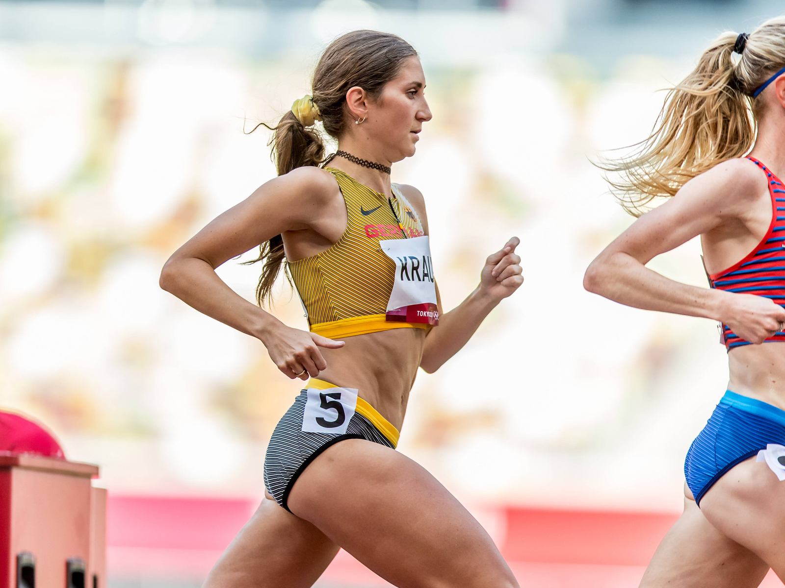 Olympische Spiele Gesa Krause Läuft Souverän Ins Finale über 3000 Meter Hindernis Laufende 